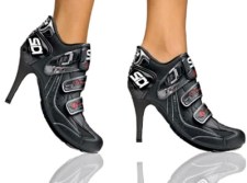 Hmmm, think I'll stick to the flats for the bike